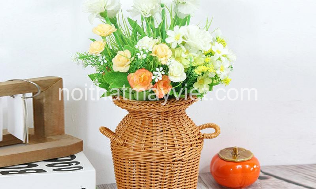 Bình Hoa Mây Tre MS004